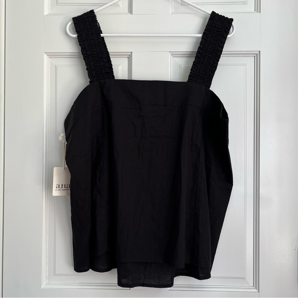 NWT a.n.a. Women’s Square Neck Baby Doll Tank Top Size XXL Tall - Picture 3 of 6